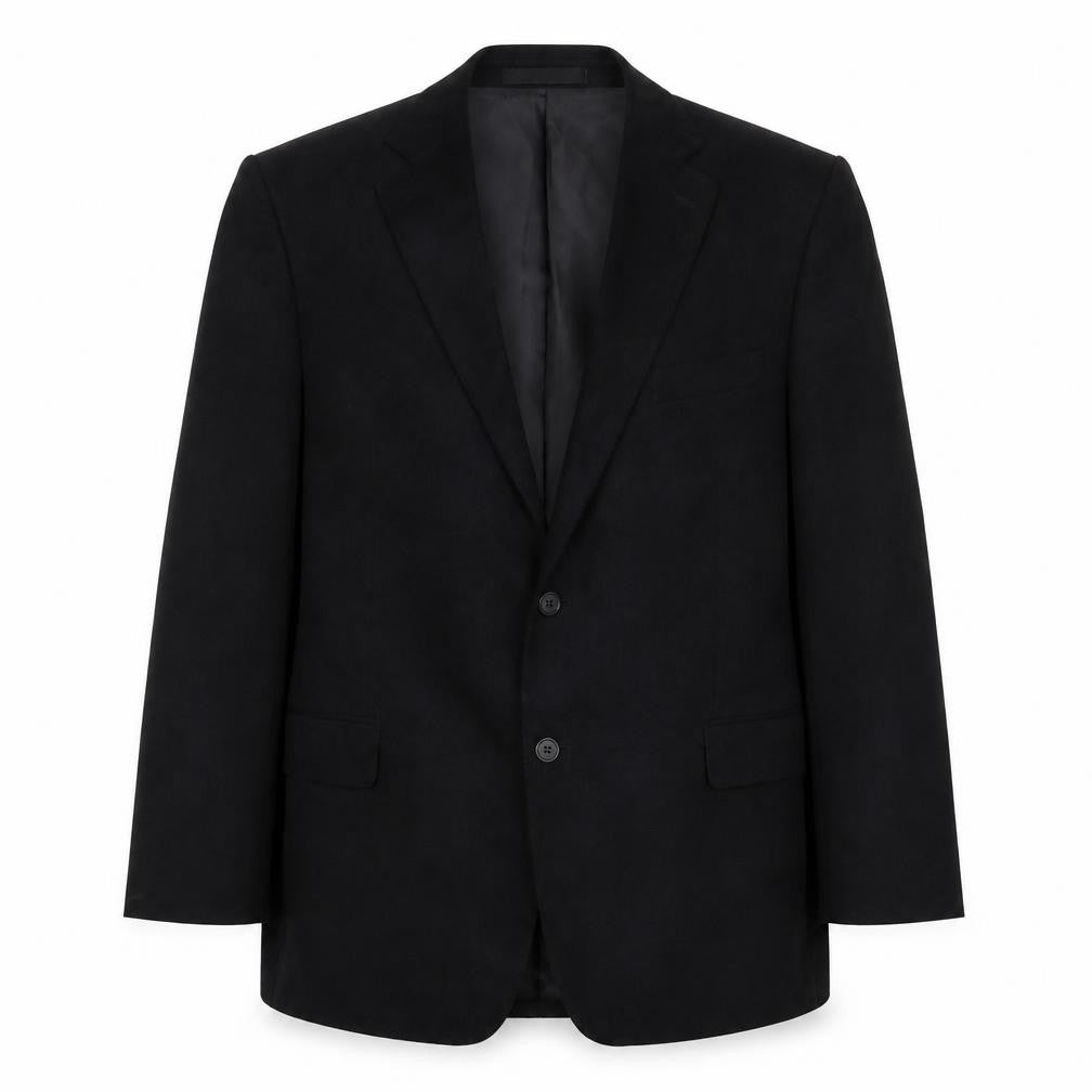 Marks & Spencer Mens Black Polyester Jacket Suit Jacket Size 44 Regular - Inside Pockets