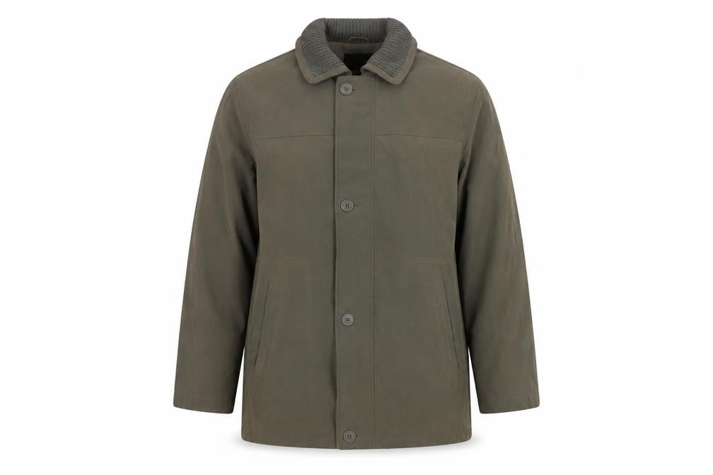 Henley & Knight Womens Green Jacket Size L Zip