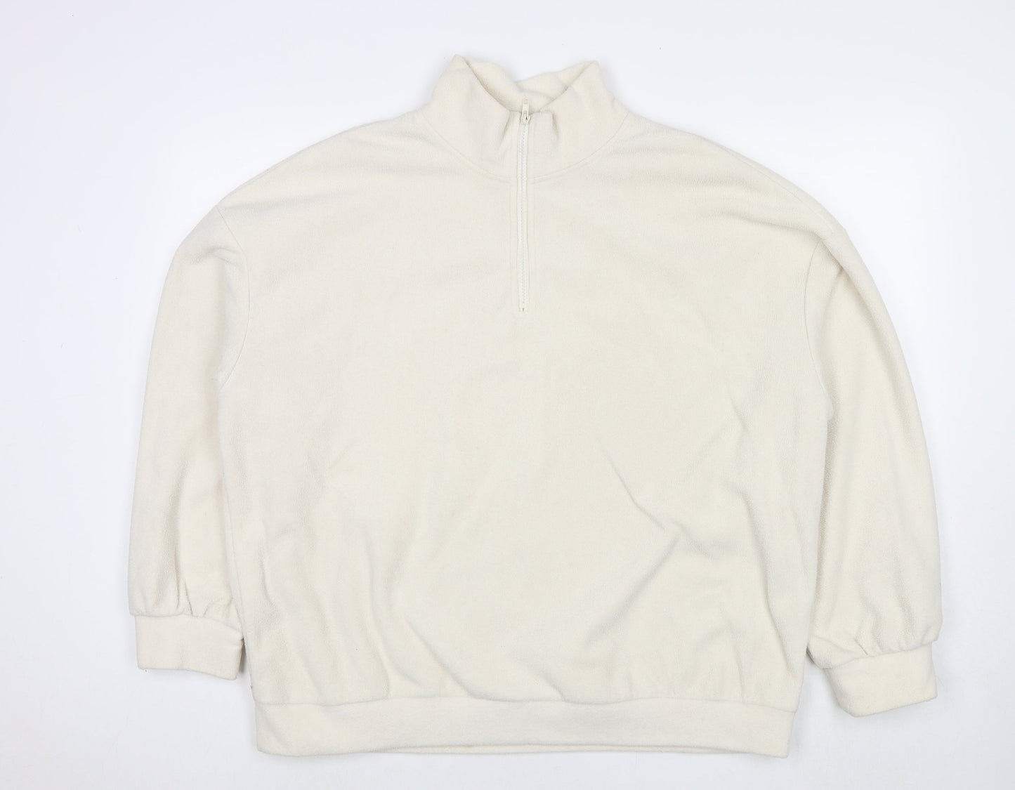 Dazy Womens Ivory Polyester Pullover Sweatshirt Size XL Pullover