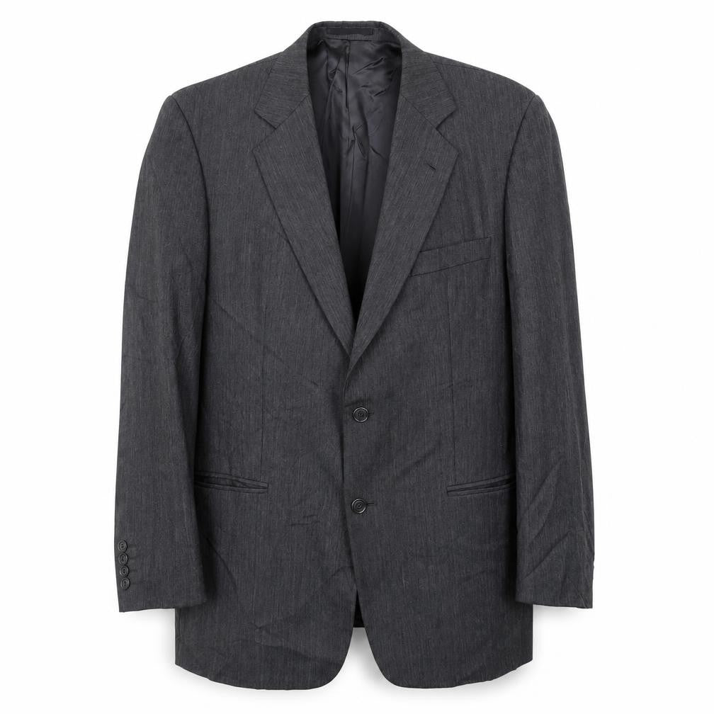 Mr Harry Mens Grey Polyester Jacket Suit Jacket Size 42 Regular