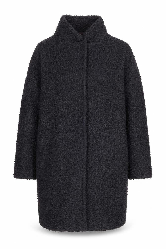 Marks & Spencer Womens Grey Overcoat Coat Size 12