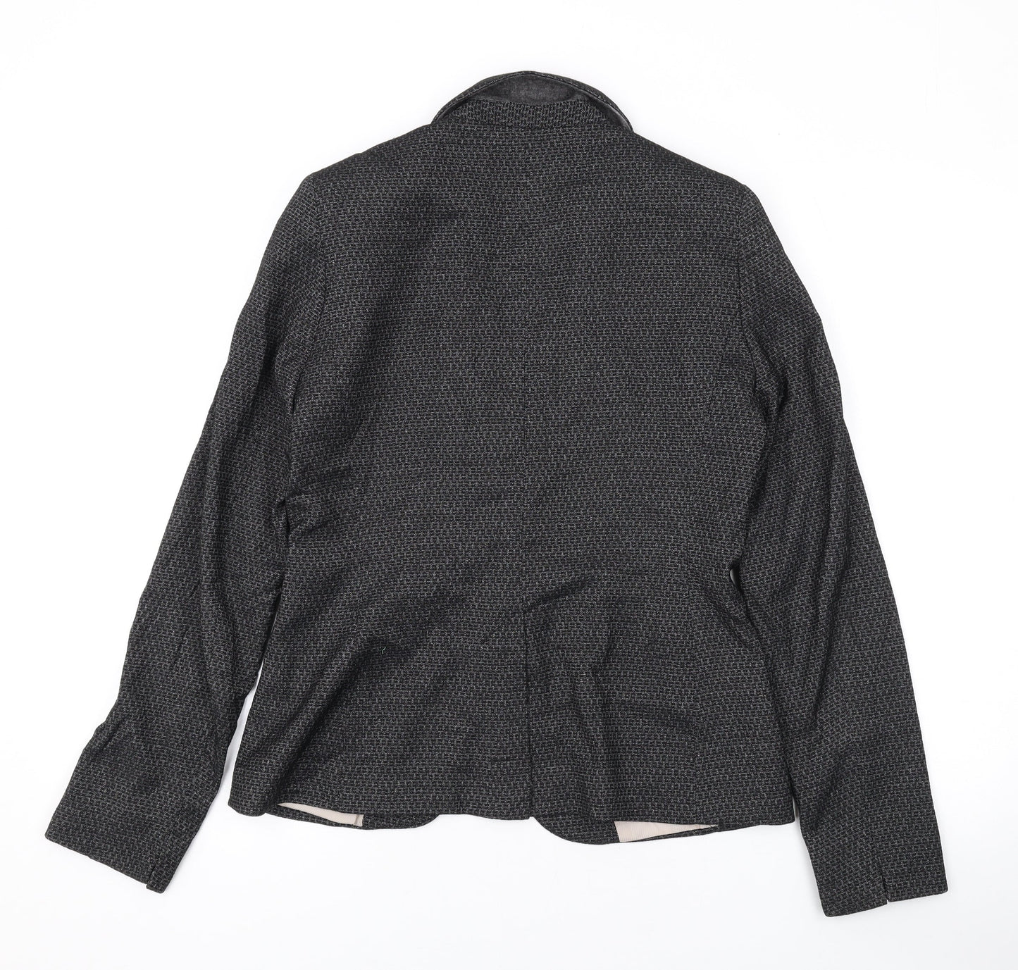 NEXT Womens Grey Jacket Blazer Size 8 Button