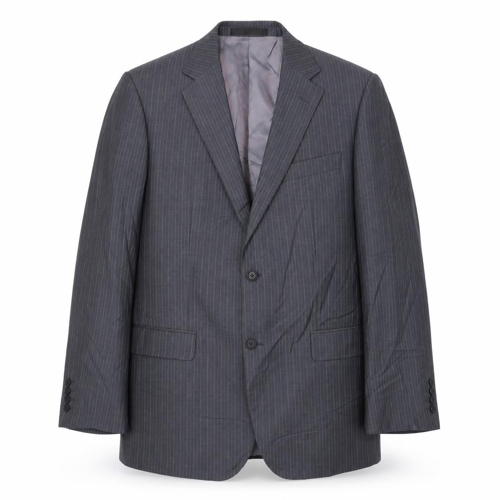 Marks & Spencer Mens Grey Wool Jacket Suit Jacket Size 42 Regular