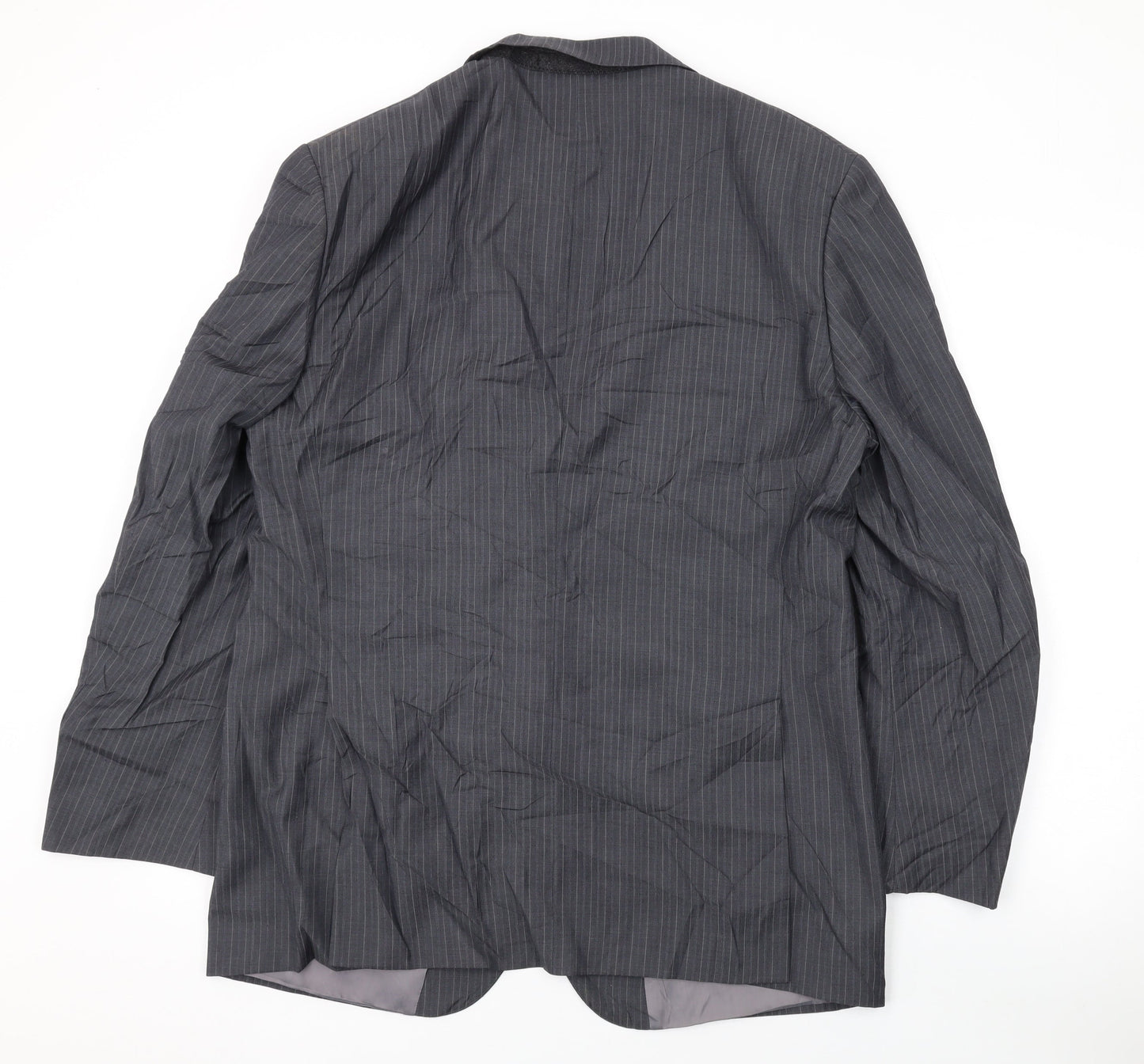Marks and Spencer Mens Grey Wool Jacket Suit Jacket Size 42 Regular