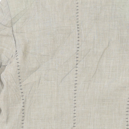Planet Womens Beige Jacket Blazer Size 12 Button