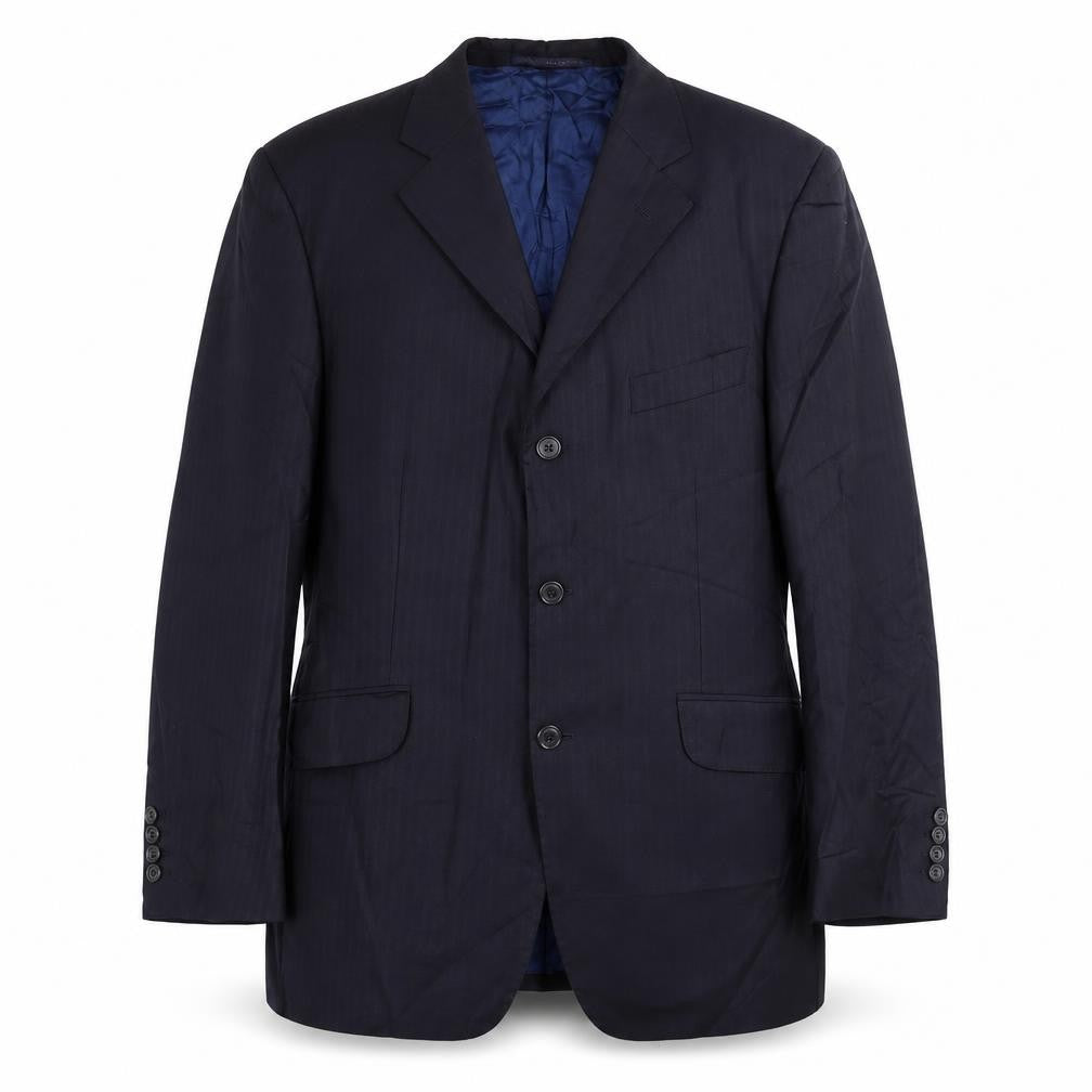 Marks & Spencer Mens Black Wool Jacket Suit Jacket Size 40 Regular