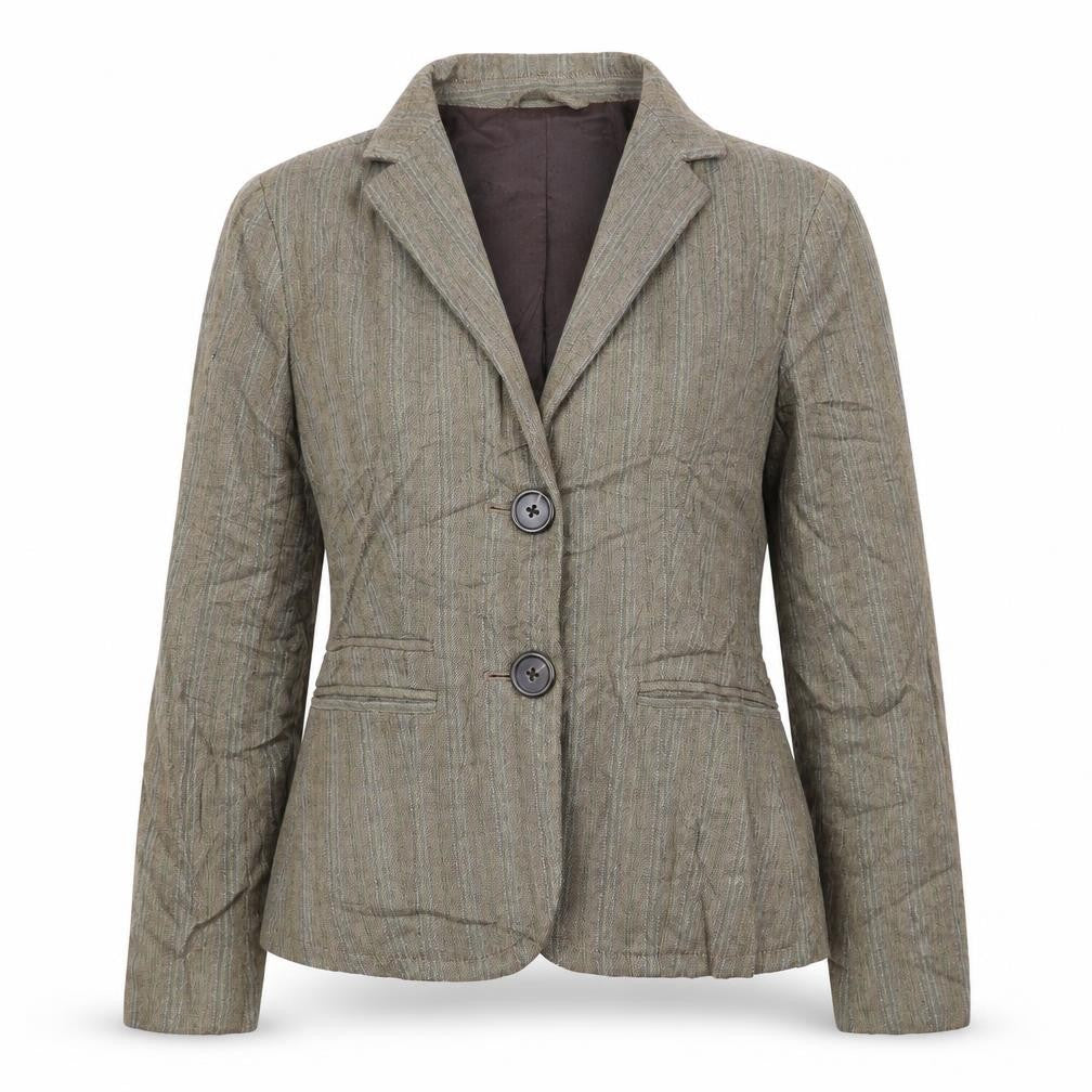 Gap Womens Brown Jacket Blazer Size 4 Button