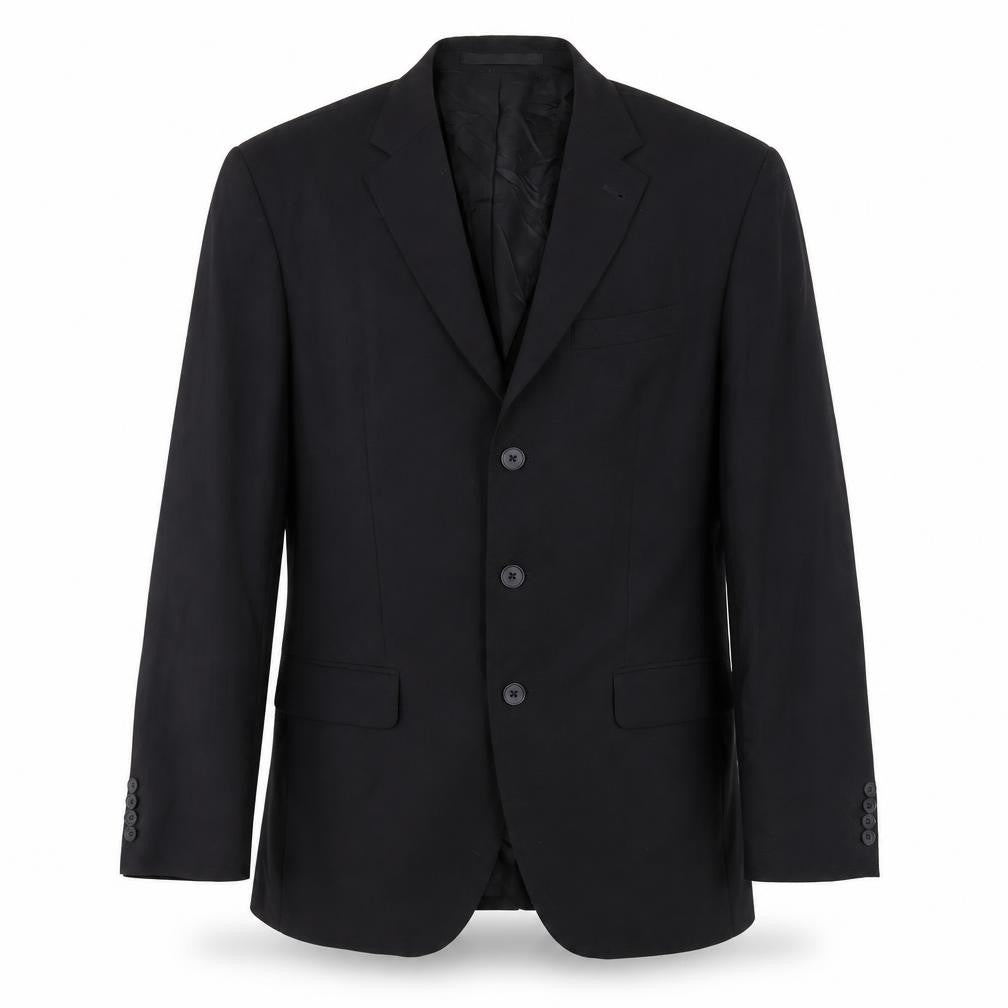 NEXT Mens Black Polyester Jacket Suit Jacket Size 40 Regular