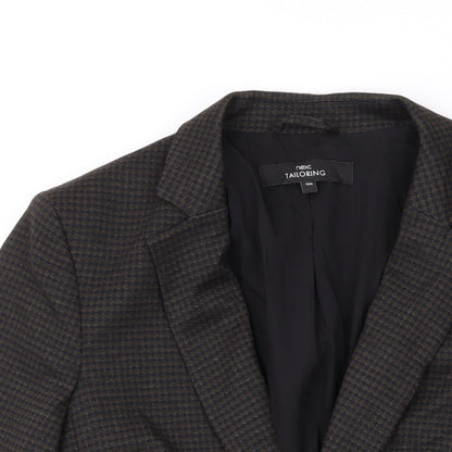 Next Womens Black Jacket Blazer Size 10 Button
