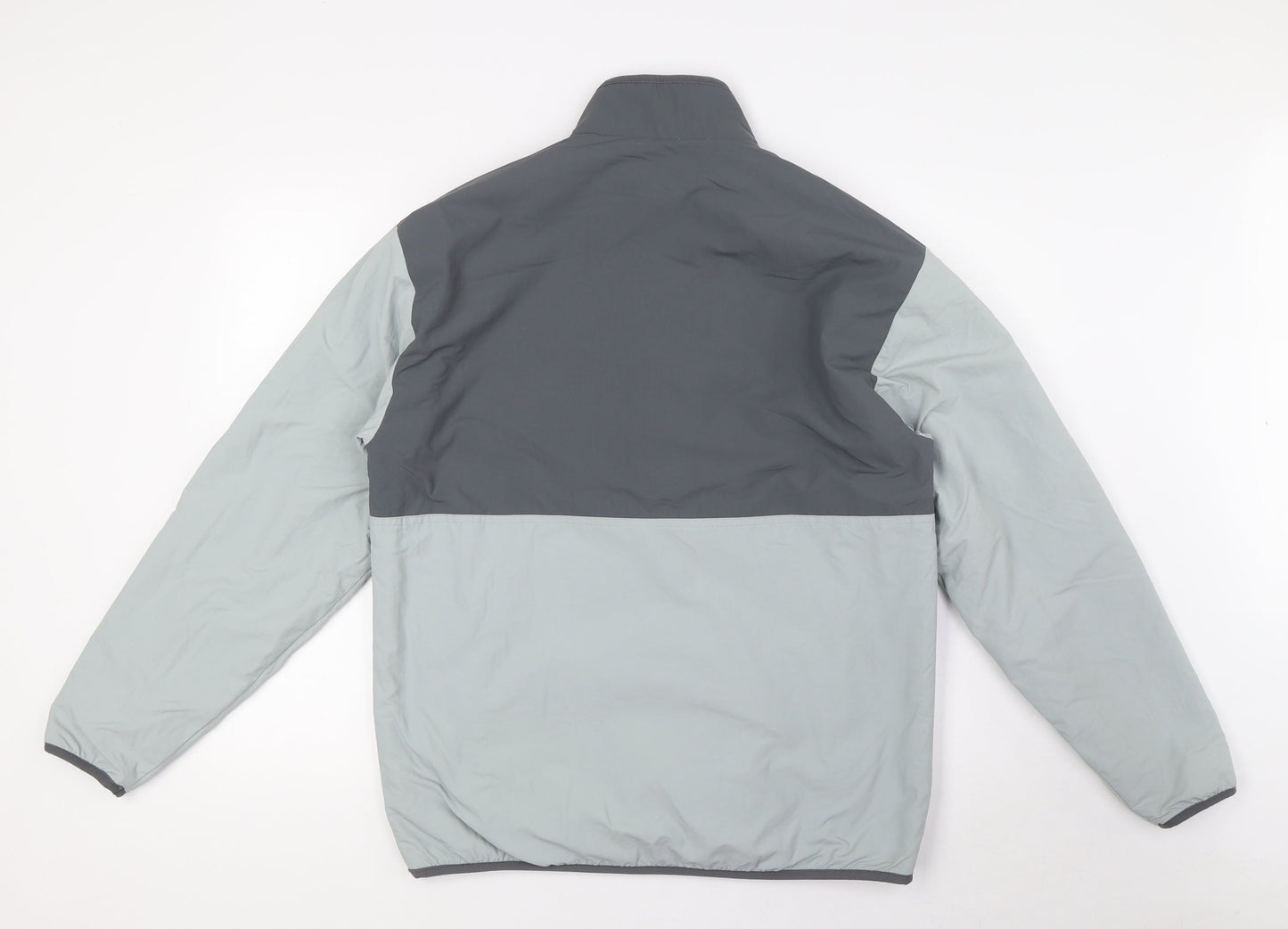 Chubbies Womens Grey Jacket Size S Zip - Reversible, Fleece