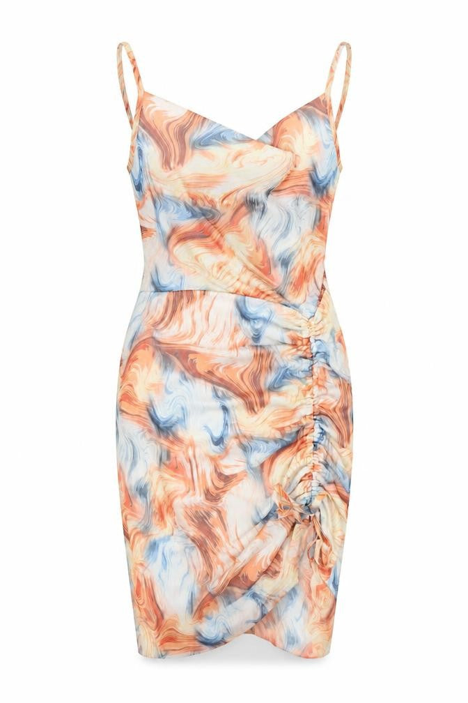 Missy Empire Womens Multicoloured Geometric Polyester Bodycon Size 14 Collared Pullover