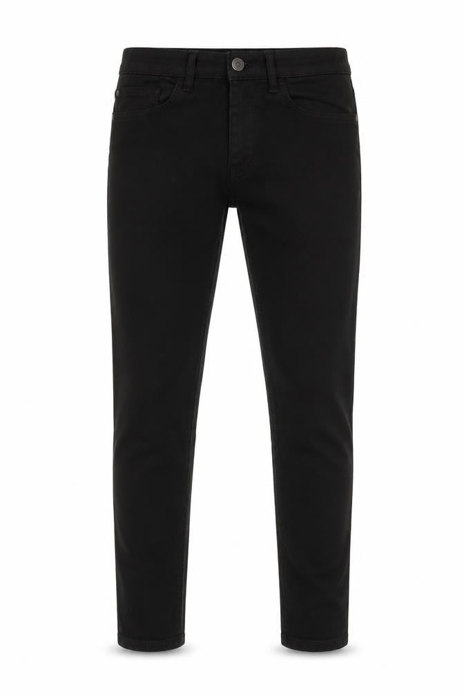 Denim & Co. Mens Black Cotton Skinny Jeans Size 30 in L30 in Regular Button