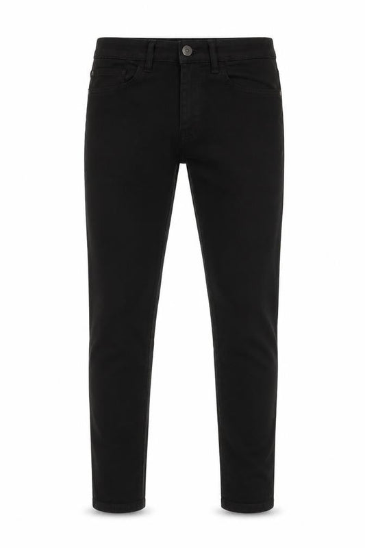 Denim & Co. Mens Black Cotton Skinny Jeans Size 30 in L30 in Regular Button