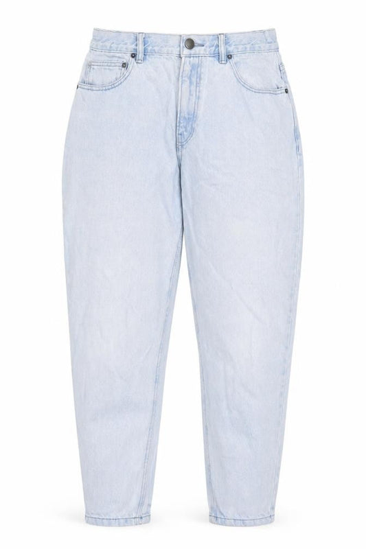 ASOS Womens Blue Cotton Tapered Jeans Size 32 in L32 in Regular Zip