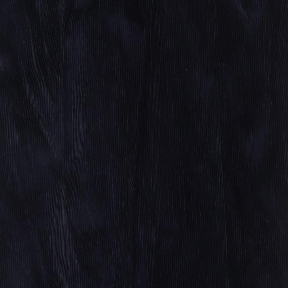 Best Mens Blue Cotton Trousers Size 32 in L34 in Regular Zip - Long Leg