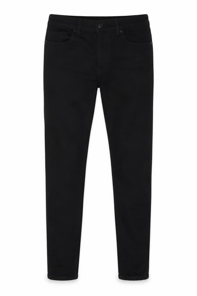 Denim & Co. Mens Black Cotton Skinny Jeans Size 28 in L32 in Regular Zip
