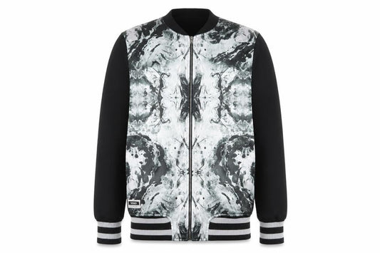 Cuckoo Mens Multicoloured Geometric Jacket Size M Zip