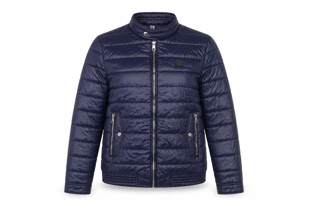 Antony Morato Womens Blue Jacket Size S Zip - Zip Pockets