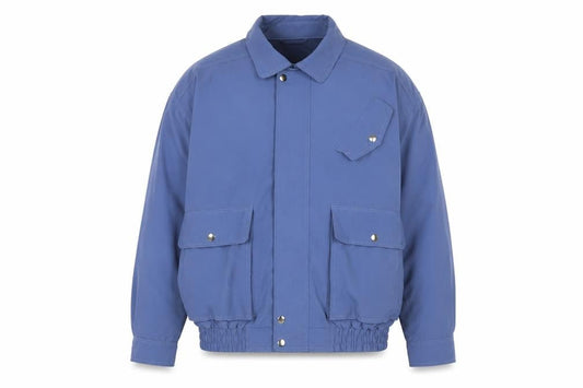 Pringle Mens Blue Jacket Size M Zip - Pockets