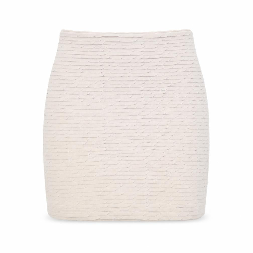Miss Selfridge Womens Beige Polyester Bandage Skirt Size 8