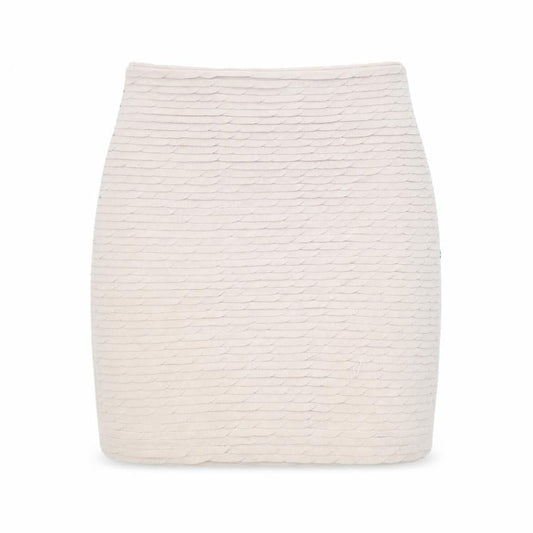 Miss Selfridge Womens Beige Polyester Bandage Skirt Size 8