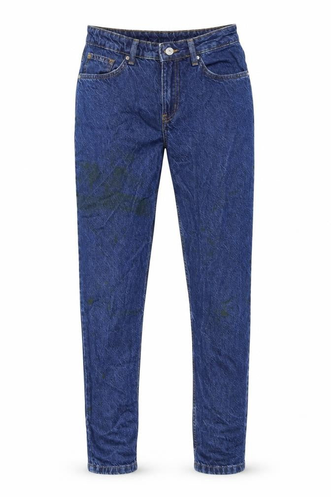 Denim & Co. Womens Blue Cotton Skinny Jeans Size 10 L26 in Regular Zip