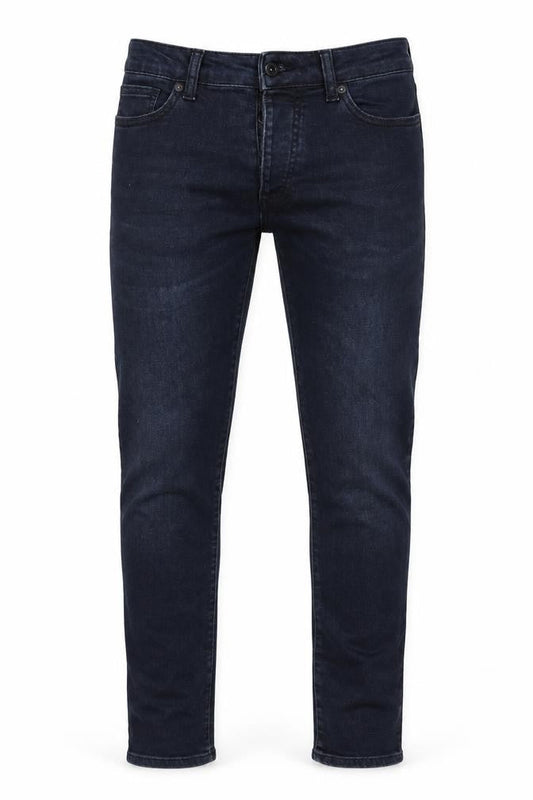 Topman Mens Blue Cotton Skinny Jeans Size 28 in L27 in Regular Zip