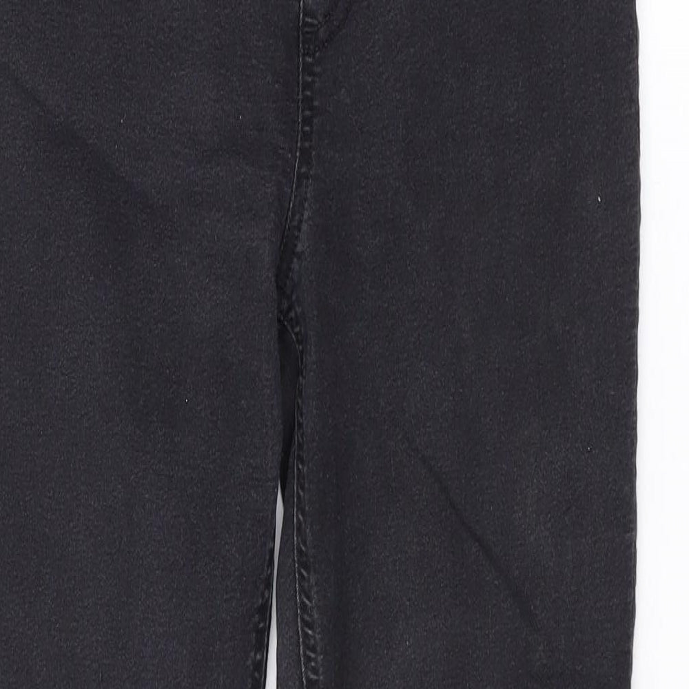 Marks and Spencer Womens Grey Cotton Jegging Jeans Size 10 L24 in Regular