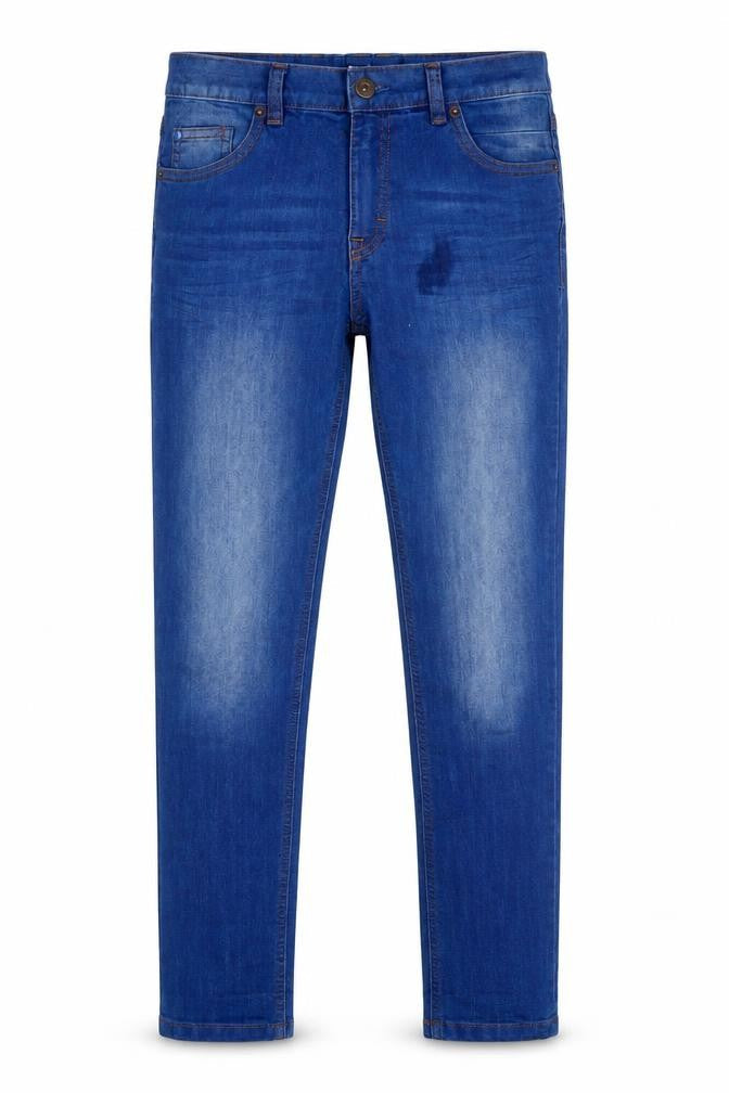 Very Girls Blue Chlorofibre Skinny Jeans Size 12 Years L27 in Regular Zip