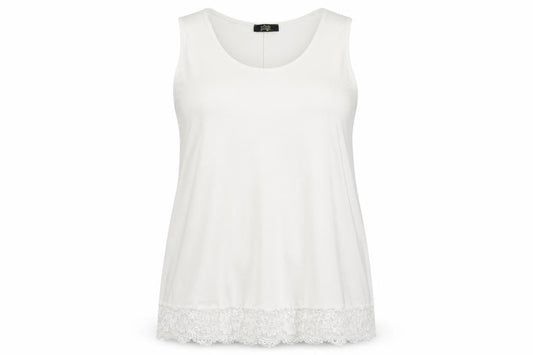 Just Be You Womens White Polyester Basic T-Shirt Size XL Round Neck