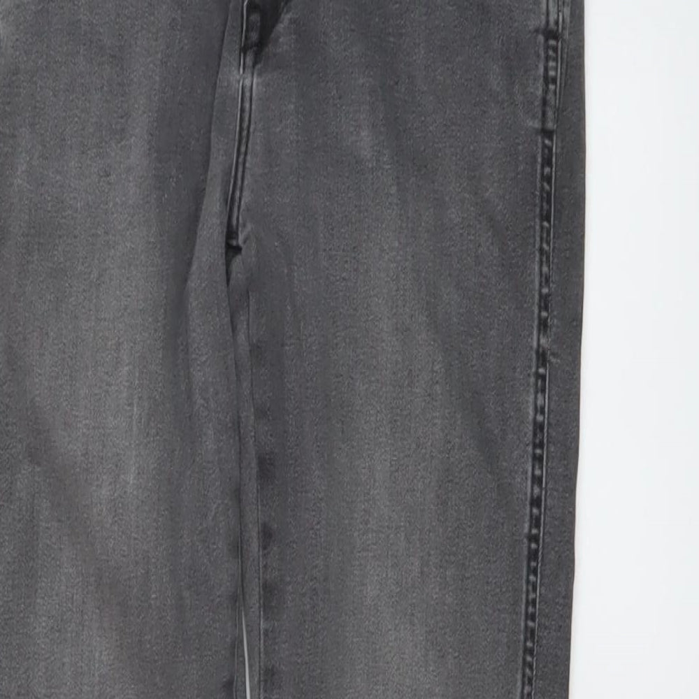 Esprit Womens Grey Cotton Skinny Jeans Size 28 in L28 in Regular Button