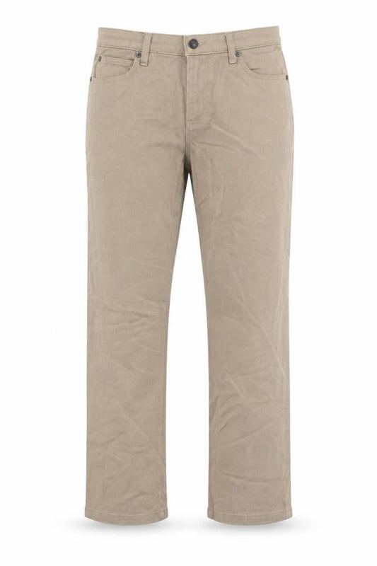 Lee Womens Brown Cotton Straight Jeans Size 32 in L27 in Regular Zip