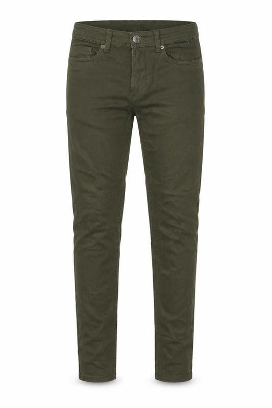Denim & Co. Mens Green Cotton Skinny Jeans Size 28 in L32 in Regular Zip