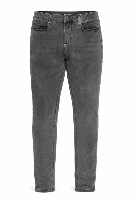 ASOS Mens Grey Cotton Skinny Jeans Size 26 in L32 in Regular Zip