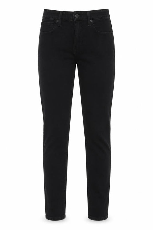 Levi's Womens Black Cotton Skinny Jeans Size 25 in L30 in Regular Zip