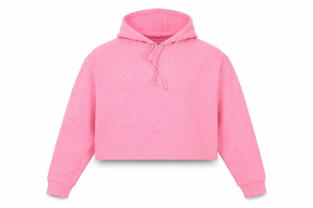 H&M Womens Pink Polyester Pullover Hoodie Size L Pullover