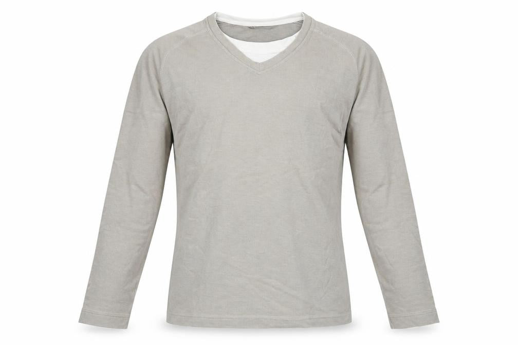 Blue Harbour Mens Grey Cotton Pullover Sweatshirt Size M
