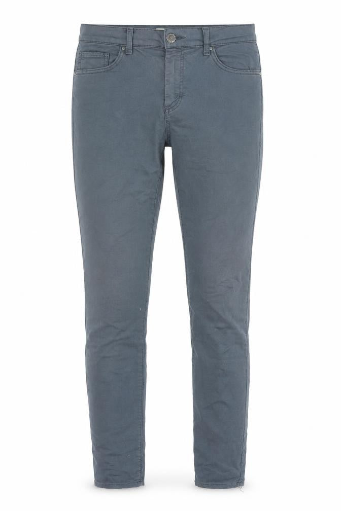 Topshop Womens Blue Cotton Skinny Jeans Size 28 L30 in Regular Zip