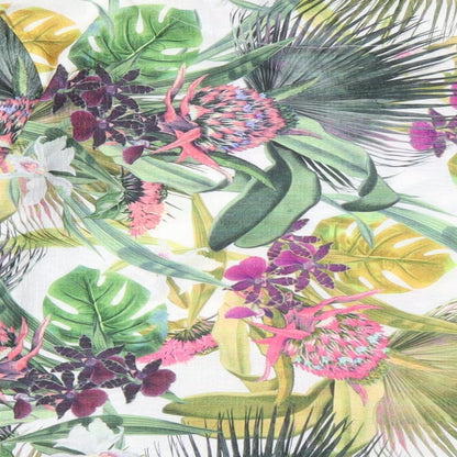 Marks & Spencer Womens Multicoloured Floral Patent Leather Basic T-Shirt Size 12 Round Neck