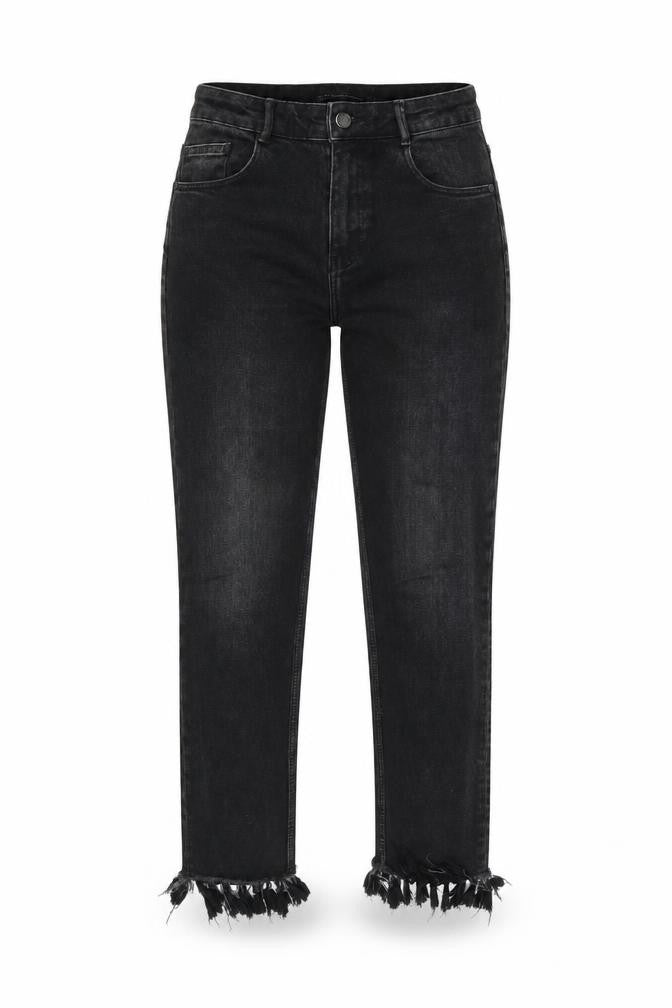 Zara Womens Black Cotton Skinny Jeans Size 4 L25.5 in Regular Zip