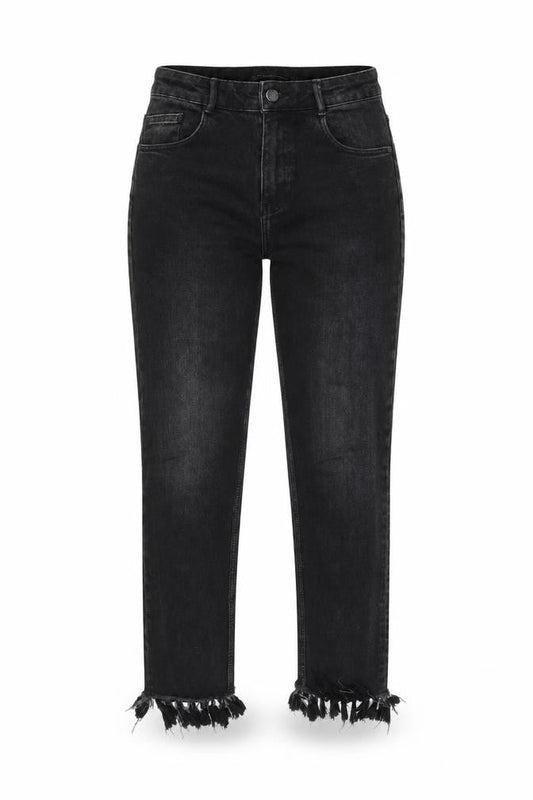 Zara Womens Black Cotton Skinny Jeans Size 4 L25.5 in Regular Zip