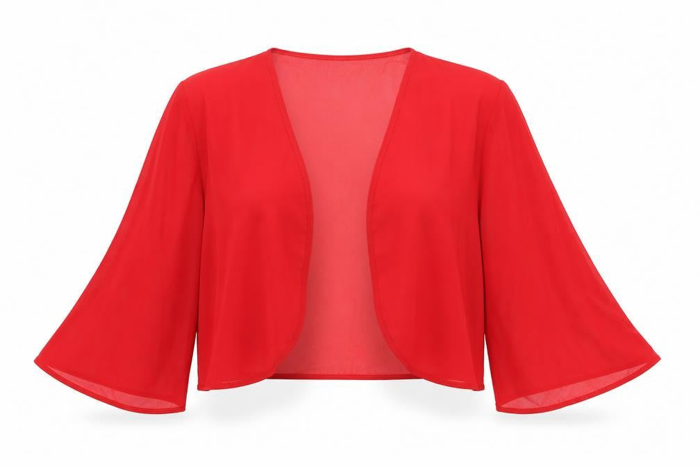 IEFIEL Womens Red Polyester Basic Blouse Size 2XL V-Neck