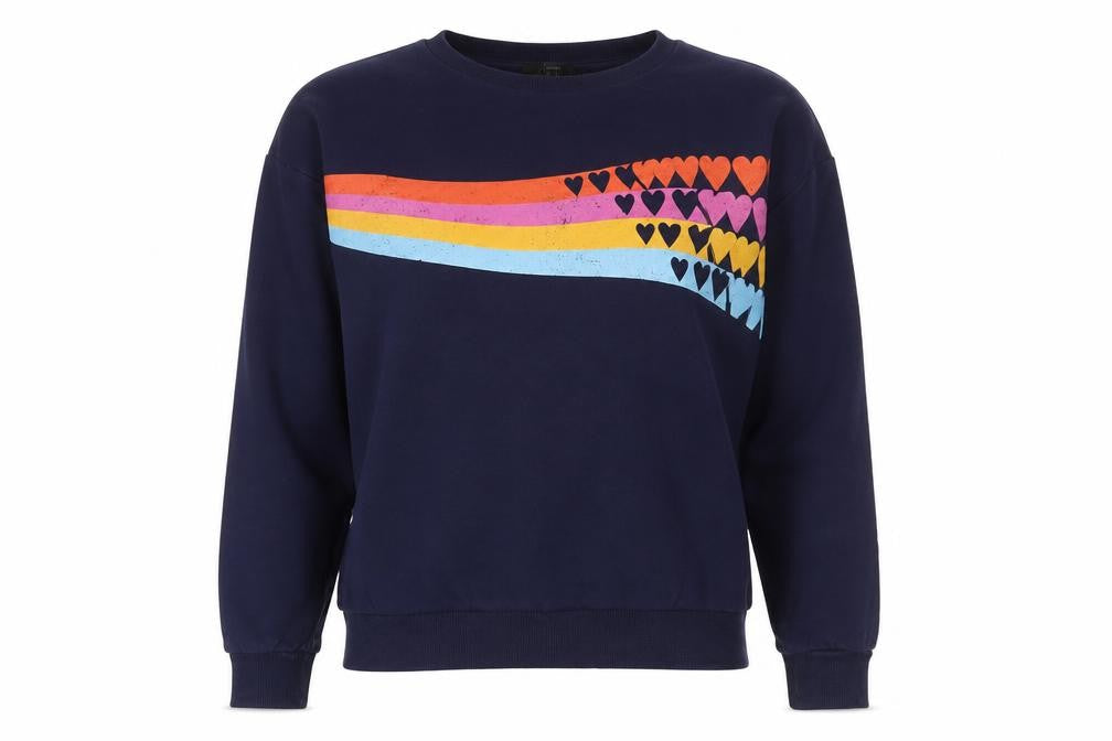 NEXT Womens Blue Cotton Pullover Sweatshirt Size XS Pullover