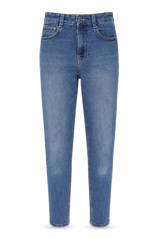 Zara Womens Blue Cotton Skinny Jeans Size 8 L26 in Regular Zip