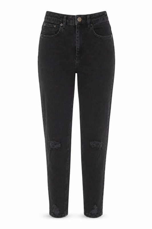 ASOS Womens Black Cotton Skinny Jeans Size 26 in L32 in Regular Zip
