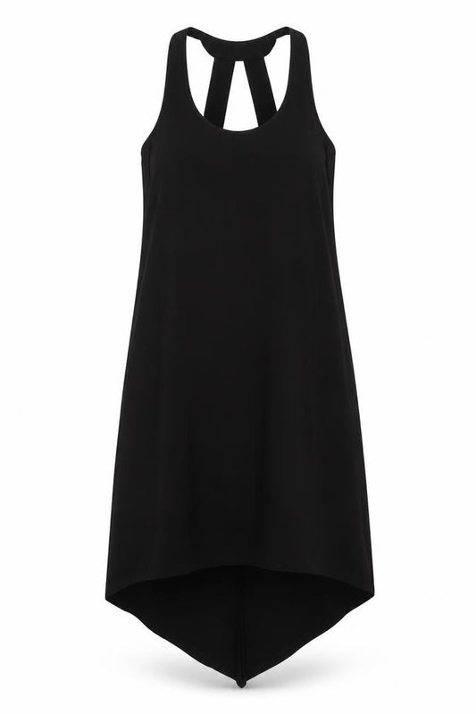 Sparkle & Fade Womens Black Polyester Shift Size XS Scoop Neck Pullover