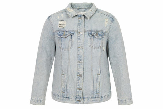 New Look Womens Blue Jacket Size 8 Button