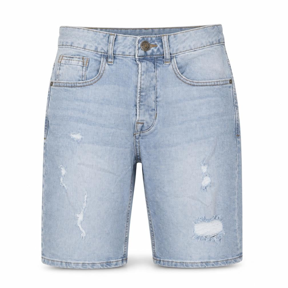 Denim & Co. Mens Blue Cotton Bermuda Shorts Size 30 in L10 in Regular Zip
