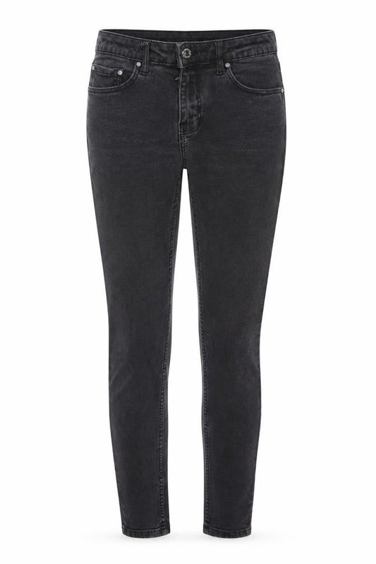 Zara Womens Black Cotton Skinny Jeans Size 8 L27 in Regular Zip