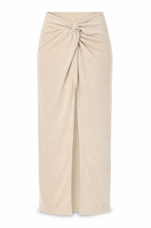 Topshop Womens Pink Polyester Maxi Skirt Size 6